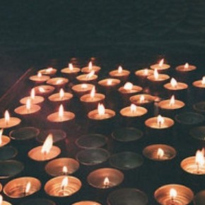 Candles of prayer for Connecticut victims: Healing collective patterns by Lena Stevens~