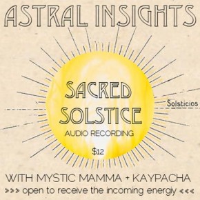 Sacred Solstice Audio Recording~
